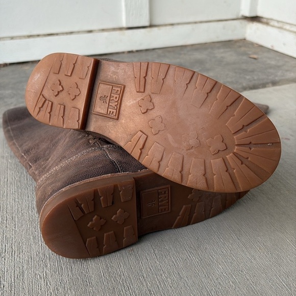 Frye Celia x Stitch Tall Riding Boots  Size 6 - Picture 4 of 9